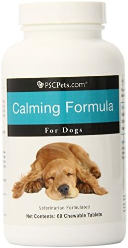 PSCPets Calming Formula for Dogs, 60 Chewable Tablets