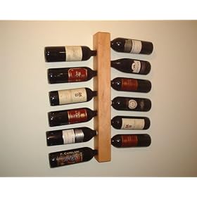 Spice Maple Wooden Wine Rack by Showcase