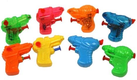 2 3/4" Squirt Guns : package of 4