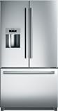 Bosch B26FT70SNS 25.9 cu. Ft. 800 Series Standard Depth French Door Refrige ....