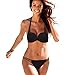 Uplure Women Sexy 2 Pieces Padded Bathing Swimsuit Swimwear Bikini Set Beachwear (M, Black)