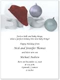 Holiday Baby Birth Announcements - Set of 20