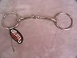 6" O-ring Nickel Snaffle Horse or Mule Bit