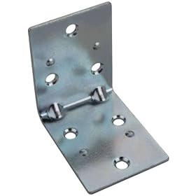 Mintcraft BH-602 Double-wide Corner Brace 2 Zinc Plated (Pack of 20) by Mintcraft