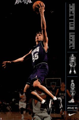 (23x35) Sacramento Kings Jason Williams Sports Poster Print