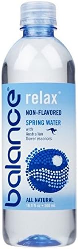 Balance Relax Non Flavored Spring Water, 16.9 Fluid Ounce -- 12 per case.
