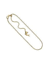 14k Real Yellow Gold Adjustable Ankle Bracelet Anklet 11"