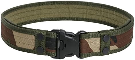 Zheli Wild Camping Expand Tactical Belt Battle Military Combat Belts Outer, Camo