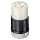 Leviton 2613 30 Amp, 125 Volt, NEMA L5-30R, 2P, 3W, Locking Connector, Industrial Grade, Grounding - Black-White