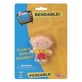 Click here to buy Family Guy Stewie Bendable Figure by NJC.