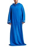 Snuggie Original Fleece Blanket with Free Booklight, Blue
