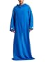 Snuggie Original Fleece Blanket with Free Booklight, Blue