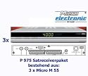 P 975 3x Micro M55 dig. Satreceiver mit RS232 (M 55)