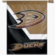 ANAHEIM MIGHTY DUCKS Team Logo Weather Resistant 27" by 37" VERTICAL FLAG (Indoor & Outdoor)