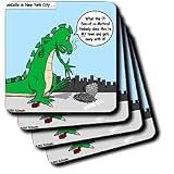 Rich Diesslins Funny General - Editorial Cartoons - 9-11 Godzilla - Coasters