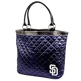 MLB San Diego Padres Quilted Tote, Navy