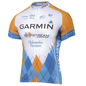 Pearl Izumi FF Short-Sleeve Jersey (Fz) (Garmin/Chipotle Replica Kit 2009, Medium)