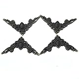 【ノーブランド 品】4本 高齢者 キャビネット ボックス 足 家具 コーナー フット 装飾 プロテクター カバー　ケースプロテクター