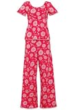 Bedhead Stretch Sunflower Pink Cap Sleeve Knit Lounge Set
