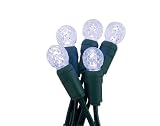 GKI Bethlehem Lighting FlexChange Indoor/Outdoor Holiday Christmas Light Set with 35 Faceted Berry-Shaped Mini LED , White
