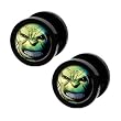 0 Gauge The Incredible Hulk Screw Fit Plugs Set