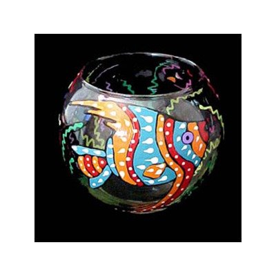 Angel Fish Design - with candle