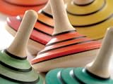 Wooden Spinning Top - Tango