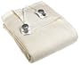 Sunbeam Dynasty Nights SimpliTouch Controller Heated Electric Queen Blanket, Seashell