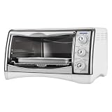 Black & Decker CTO4300W Perfect Broil Countertop Oven, White