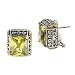 Designer inspired peridot gemstone Earring