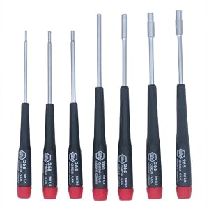 Wiha 26592 Nut Driver Set With Precision Handle, Metric, 7 Piece by Wiha