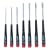 Wiha 26592 Nut Driver Set With Precision Handle, Metric, 7 Piece