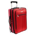 Traveler's Choice Siena 21" Hybrid Carry-On Garment Bag Suitcase - Red