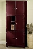 Oxford 6 - door Storage Cabinet, SIX-DOOR, MERLOT