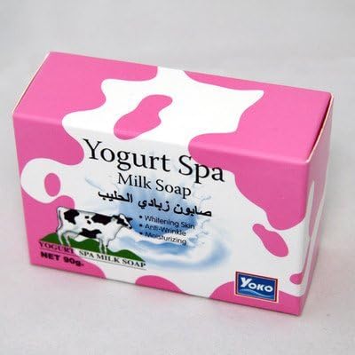 2 Yoko SPA Milk Soap with Yogurt Yoghurt Extract Whitening Anti-wrinkle