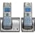 GE 28213EE2 Dect 6.0 Advanced Cordless Phone with Google Free Directory Assistance Goog-411, CID, and 2 Handsets