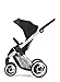 Mutsy Evo Stroller with Silver Frame, Black