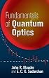 Fundamentals of Quantum Optics
