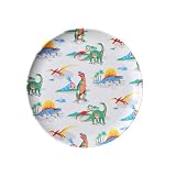 キャスキッドソン　ダイナソー　メラミン　プレート/Cathkidston Dinosaur Melamine Plate