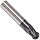 Melin Tool CCMGS-B Carbide Ball Nose End Mills, Decimal, Stub Length, AlTiN Finish, 30 Degree Helix, For Use With Cast Iron, Nickel/Nickel Alloys, Plastics, Steel/Steel Alloys, Titanium/Titanium Alloys