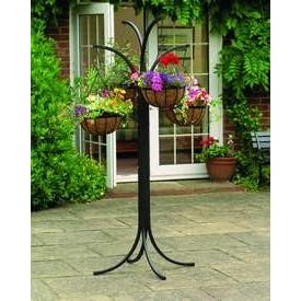 HANGING BASKET TREE W/4 BASKETS