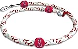 MLB Los Angeles Angels Classic Frozen Rope Baseball Necklace