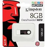 Kingston DT109K USB 2.0 Hi-Speed DataTraveler 109 8GB