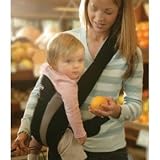 Infantino Side Seater Baby Carrier in Black and Grey
