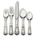 Gorham Buttercup 5-Piece Sterling Silver Flatware Place Set, Service for 1