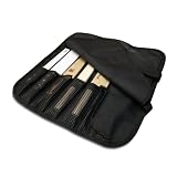 8pcs Nylon Knife Bag - Black