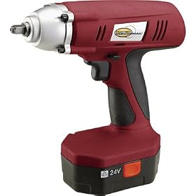 - Northern Industrial Cordless Impact Wrench - 24 Volt, 1/2in.