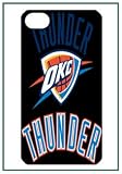 NBA Oklahoma City Thunders iPhone 4s iPhone4s Black Designer Hard Case Cover Protector Bumper