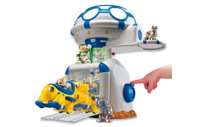 Childrens Toyshop  Toys : Lunar Jim - Mission Control Tower Playset