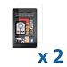 Clear Screen Protector with Cleaning Cloth for 7-Inch Kindle Fire - 2 Pack